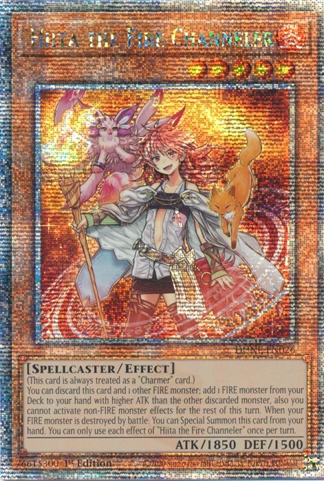 Hiita the Fire Channeler Card Front
