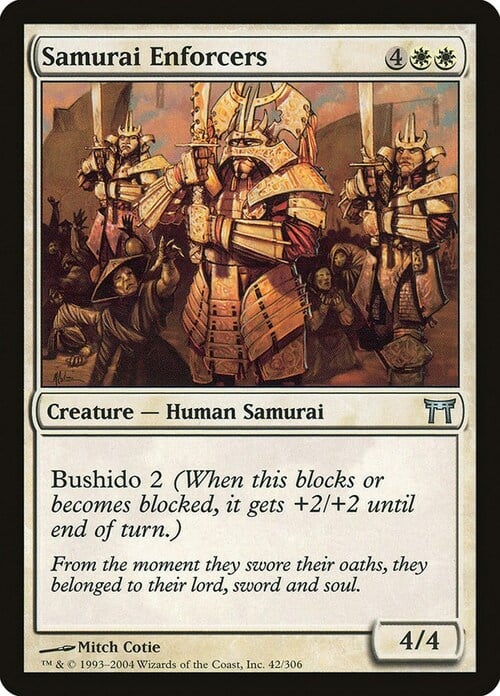 Samurai Enforcers Card Front