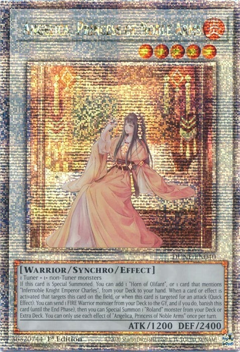 Angelica, Principessa delle Nobili Armi Card Front
