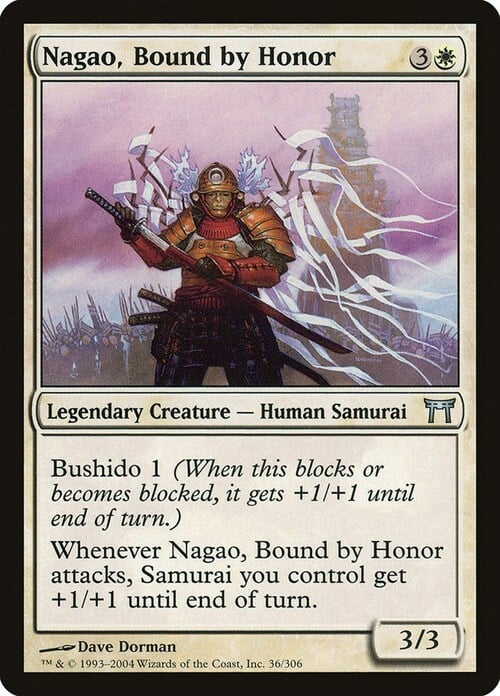 Nagao, Bound by Honor Card Front