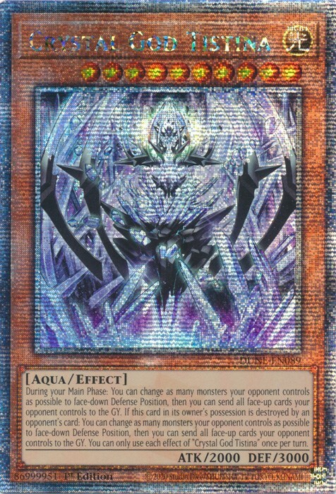 Crystal God Tistina Card Front