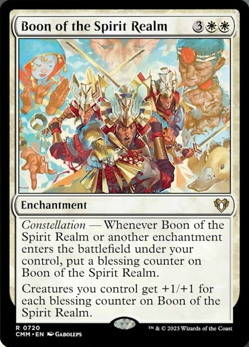 Boon of the Spirit Realm Frente
