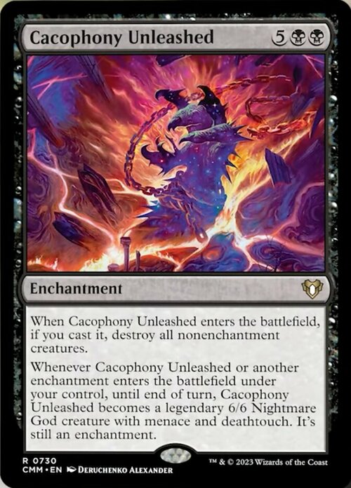 Cacophony Unleashed Card Front