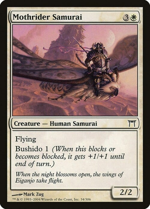 Mothrider Samurai Card Front