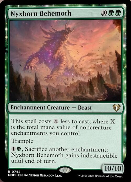 Nyxborn Behemoth Card Front