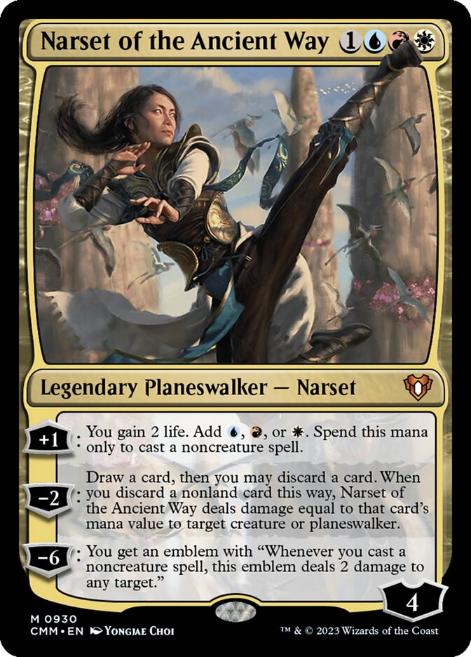 mtg narset commander deck Narset, Parter of Veils  Masters (CMM) #853  Scryfall Magic: The Gathering Search You may reveal a noncreature Custom Narset commander deck box