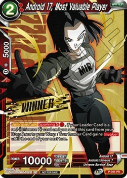 Android 17, Most Valuable Player Card Front
