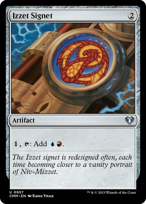 Izzet Signet Card Front