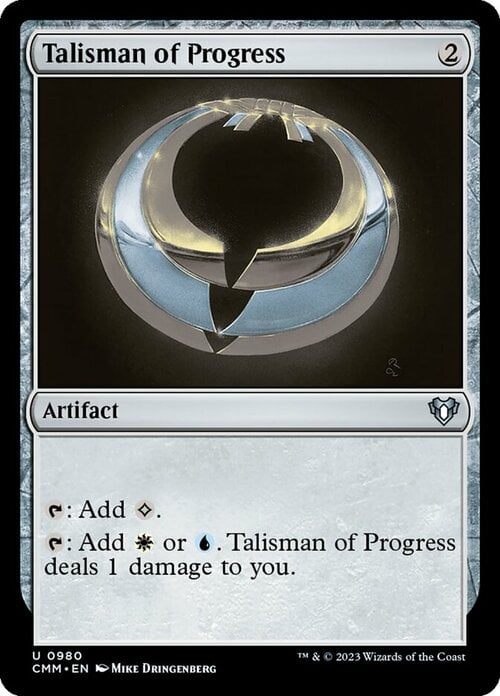 Talisman of Progress Card Front