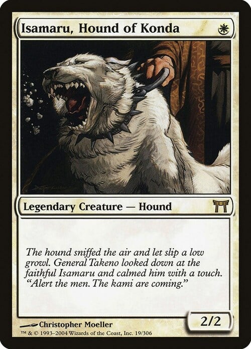 Isamaru, Hound of Konda Card Front