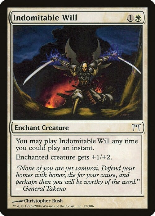 Indomitable Will Card Front