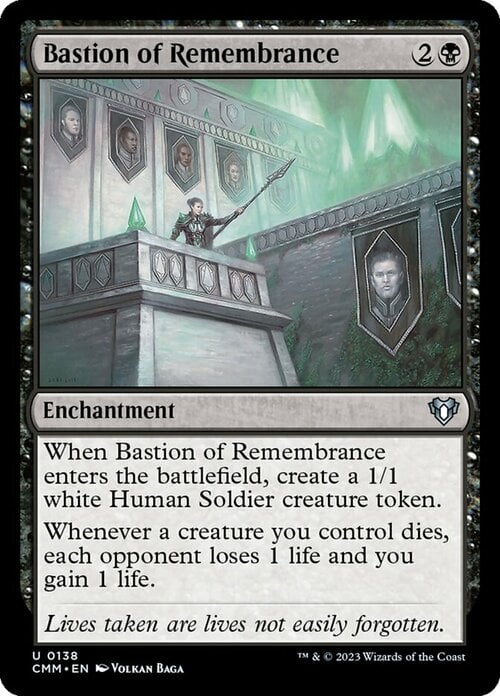 Bastion of Remembrance Card Front