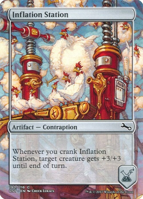 Inflation Station Card Front