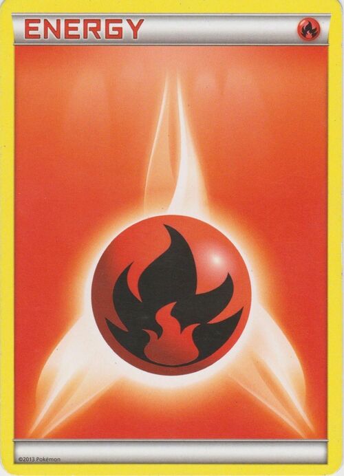 Fire Energy Card Front