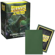 100 Dragon Shield Sleeves - Matte Forest Green