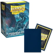 100 Dragon Shield Sleeves - Matte Midnight Blue