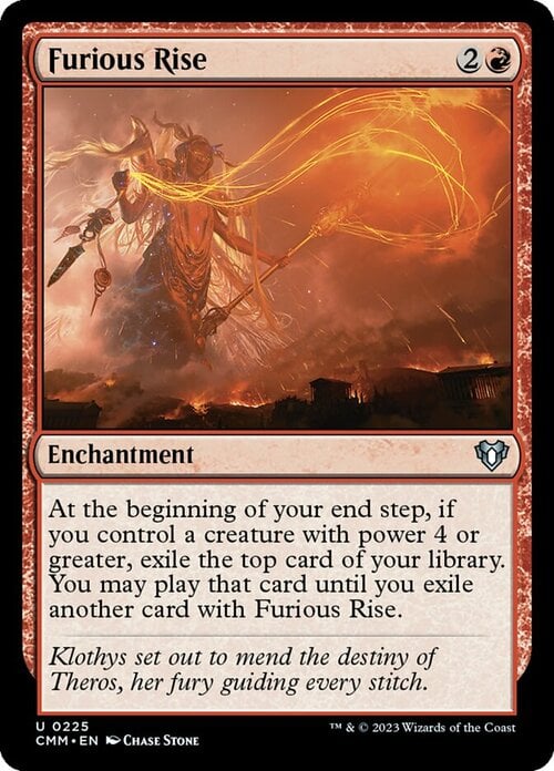 Furious Rise Card Front