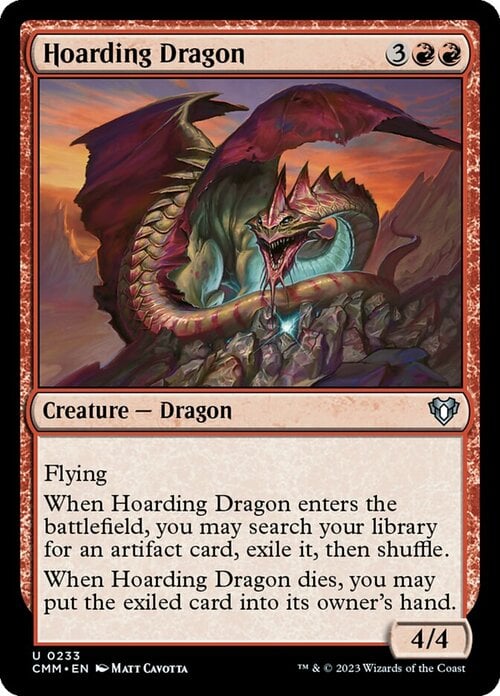 Drago Accaparratore Card Front
