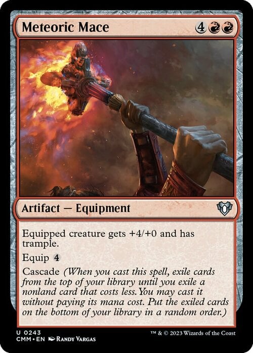 Meteoric Mace Card Front