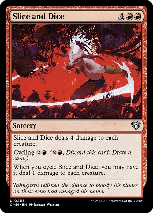 Slice and Dice Card Front
