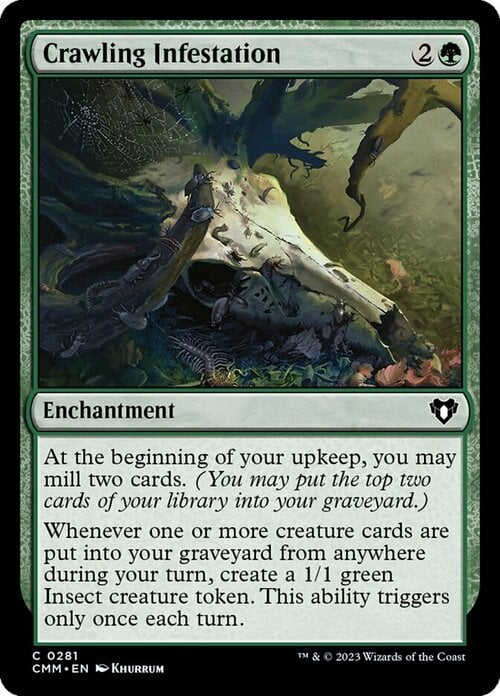 Crawling Infestation Card Front
