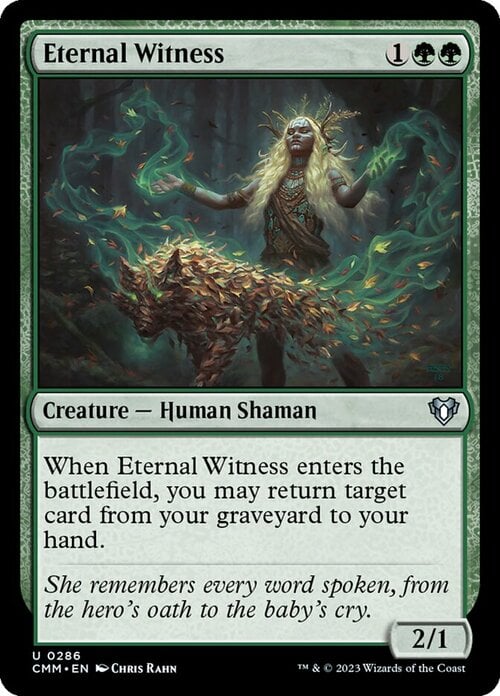 Eternal Witness Card Front