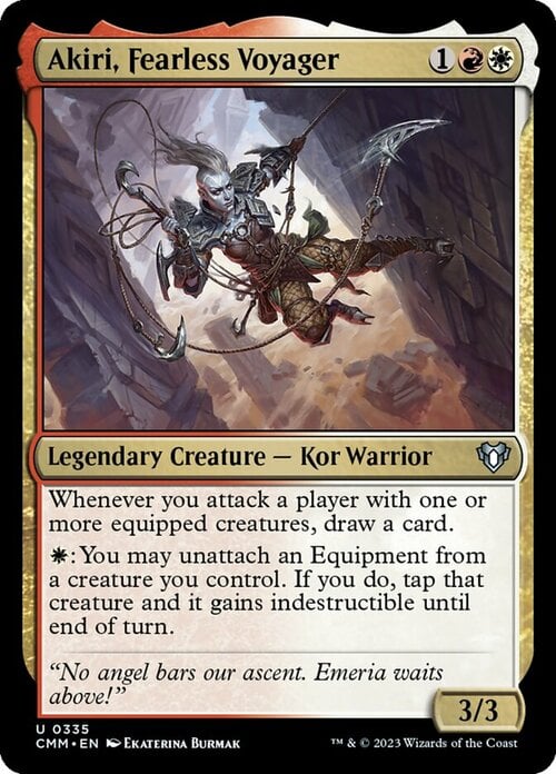 Akiri, Fearless Voyager Card Front