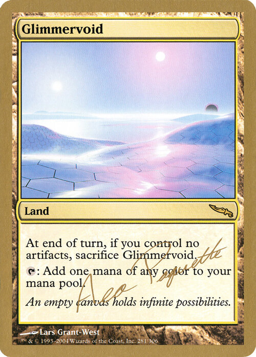 Il Nulla Scintillante Card Front