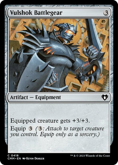 Vulshok Battlegear Card Front