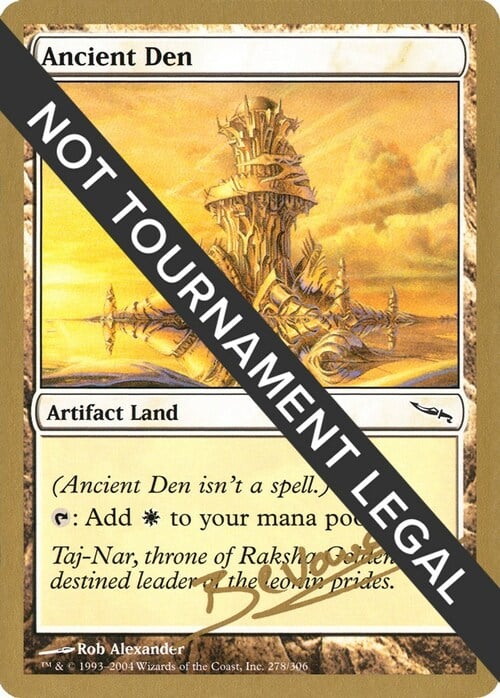 Ancient Den Card Front