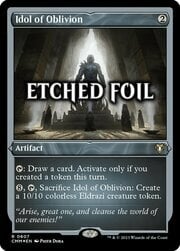 Idol of Oblivion · Etched Foil 607