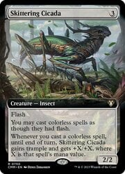 Skittering Cicada · Extended Art 750