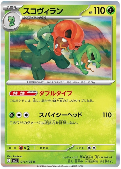 Scovillain Card Front