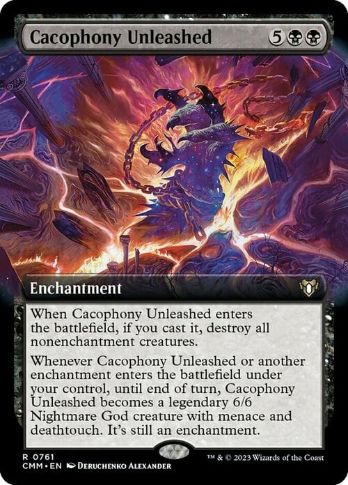 Cacophony Unleashed Card Front