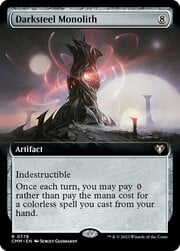 Darksteel Monolith · Extended Art 778