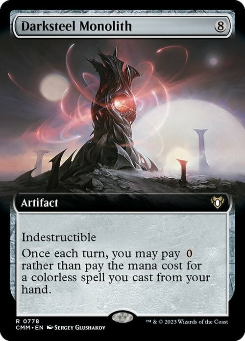 Darksteel Monolith Card Front
