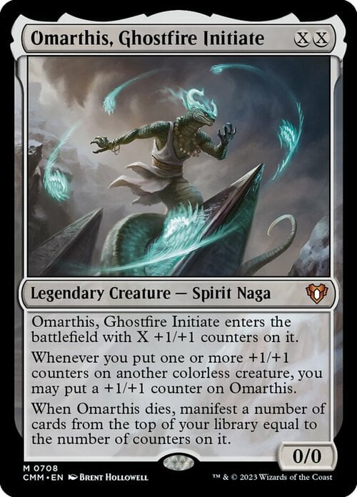 Omarthis, Ghostfire Initiate Card Front