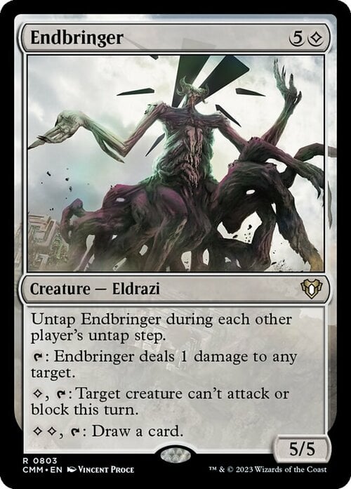 Endbringer Card Front