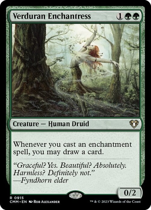 Verduran Enchantress Card Front