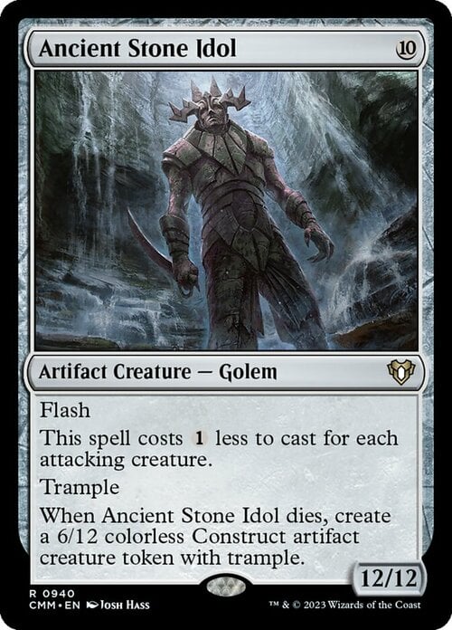 Ancient Stone Idol Card Front