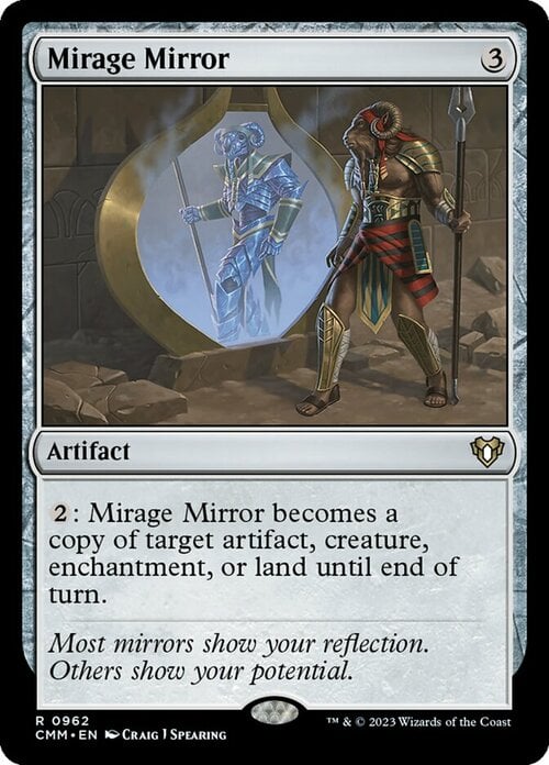 Mirage Mirror Card Front