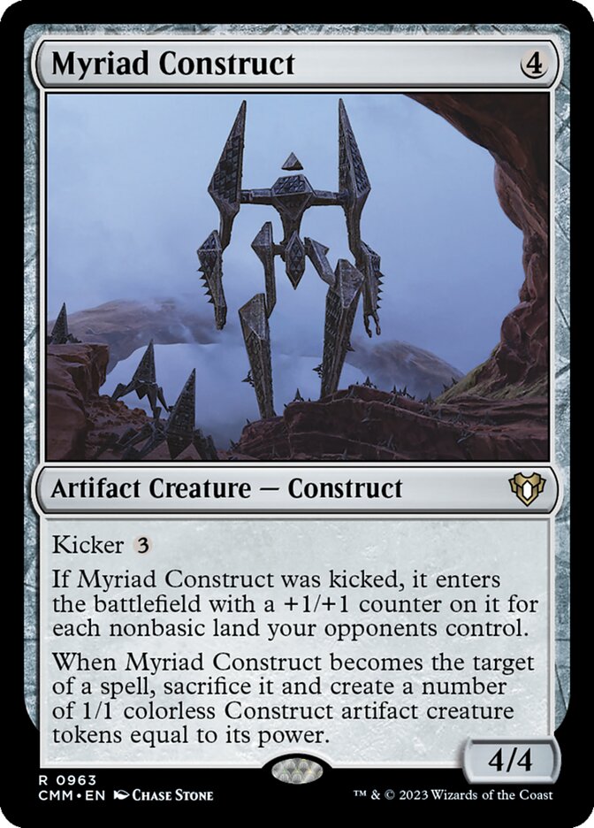 mtg construct commander deck Constructs
