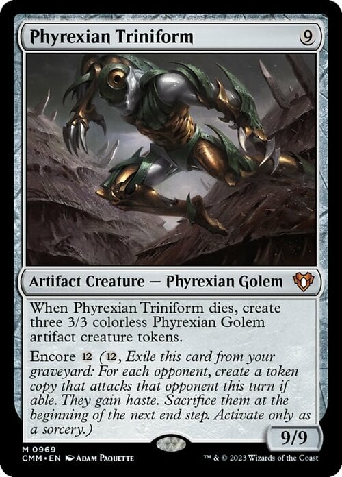 Phyrexian Triniform Card Front