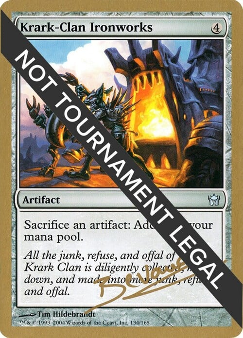 Ferriera di Krark-Clan Card Front