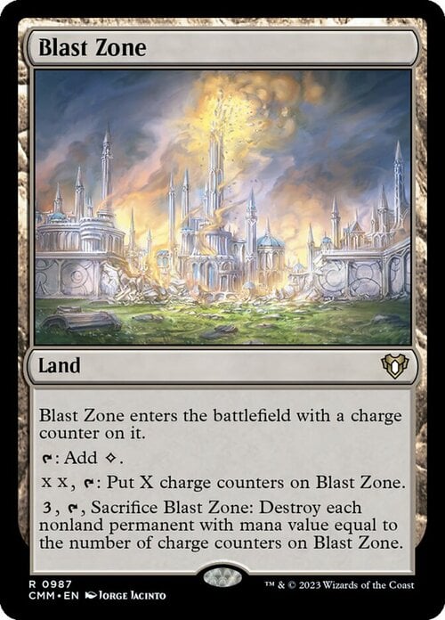 Blast Zone Card Front