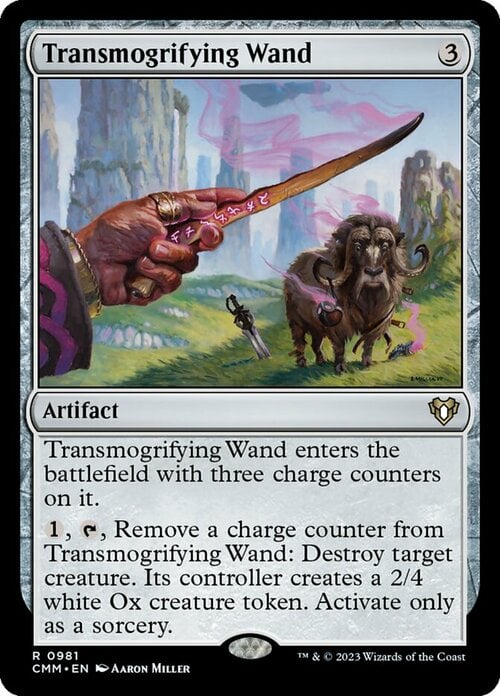 Transmogrifying Wand Card Front