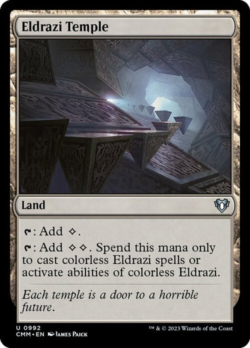 Tempio Eldrazi Card Front
