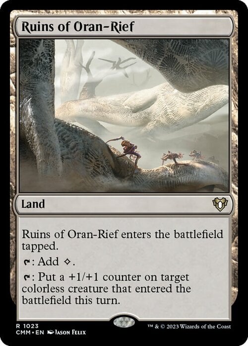 Ruins of Oran-Rief Card Front