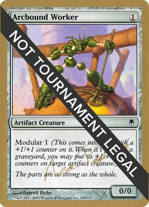 Arcbound Worker Card Front