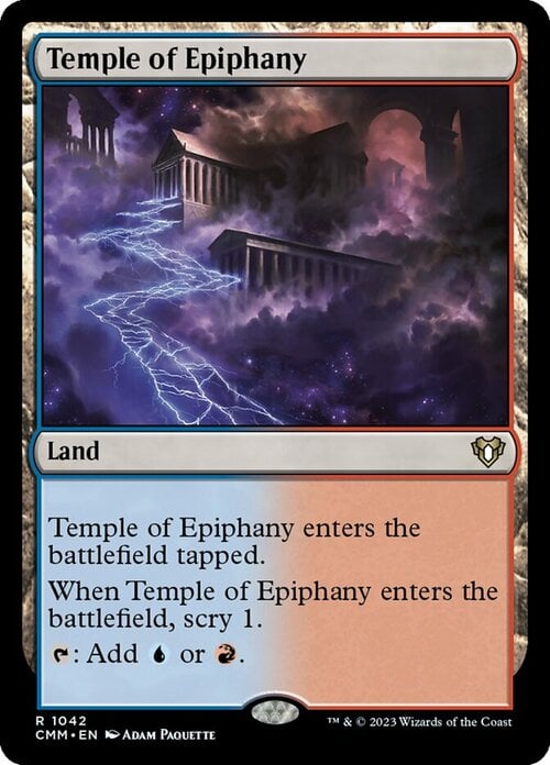 Temple of Epiphany Card Front